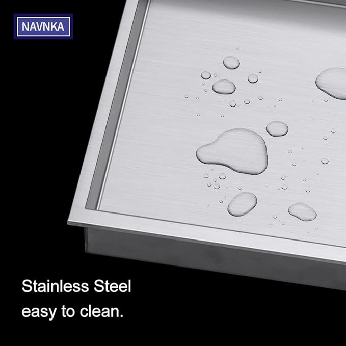 Shower Niche, 12"x12" No Tile Needed, The Insert Storage Rectangle Single Shower Shelf is Easy to Install, Stainless Steel, Brushed Nickel