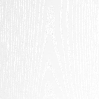 48 Inch Floating Shelves for Wall Set of 2, 8"D Wood Grain Bathroom Shelves with Invisible Brackets, Easy Install Engineered Wood Storage Shelves for Kitchen, Living Room, Bedroom, White Finish