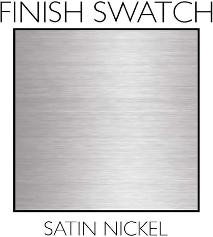 Design House 539197 Millbridge Classic Double Robe Hook for Bathroom Bedroom Closet or Office Satin Nickel