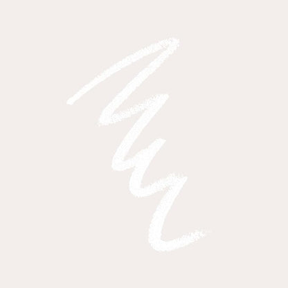 VASANTI Kajal Waterline Eyeliner Pencil - Long-lasting, Waterproof, Smudge-proof, Safe for Sensitive Eyes, Waterline Eye Liner - Opthalmologist Approved and Tested (White Clarifier)