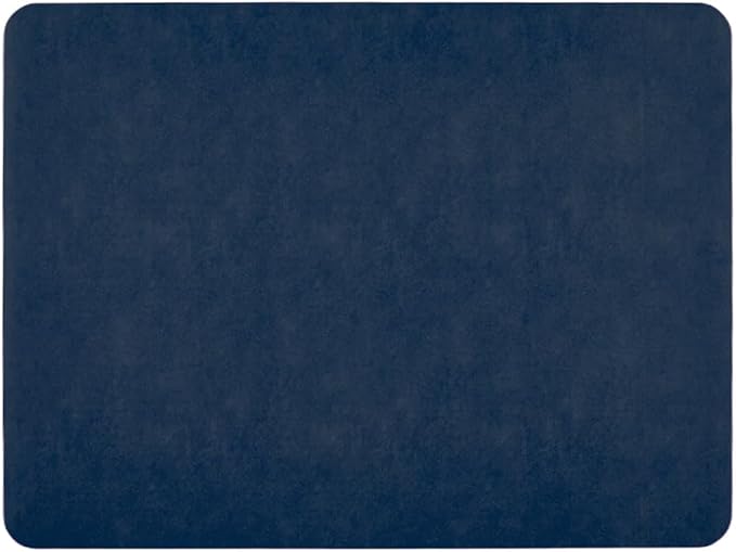 Bathroom Mat Quick Dry, Bathroom Rugs Non Slip Washable Thin Absorbent Bath Mat Fits Under Door Bathroom Floor Mat Perfect for Bath, Shower, or Sink 36"x48" Navy Blue