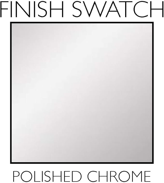 Design House Millbridge Towel Ring, Concealed Screws, Standard Wall Mount, Easy Installation, Polished Chrome, 6 in, 5.91 in L x 6.44 in W x 1.65 in H, Item 533091