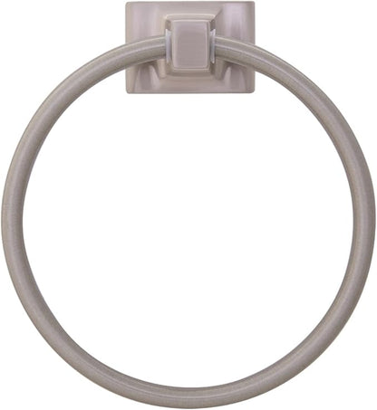Design House 539163 Millbridge Towel Ring, Satin Nickel