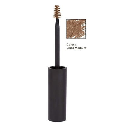 Elizabeth Mott Queen of the Fill Eyebrow Gel ?€? Tinted Brow Filler, Volumizer & Setter ?€? Defines, Shapes & Covers Gray Hairs ?€? Water-Resistant, Long-Lasting ?€? Cruelty-Free ?€? Light Medium Brown 4g
