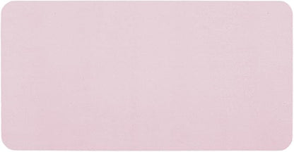 Pink Bath Mat, Bathroom Rugs Non Slip Washable Thin Absorbent Quick Dry Bath Mat Fits Under Door Bathroom Floor Mat Perfect for Bath, Shower, or Sink 24"x48" Pink