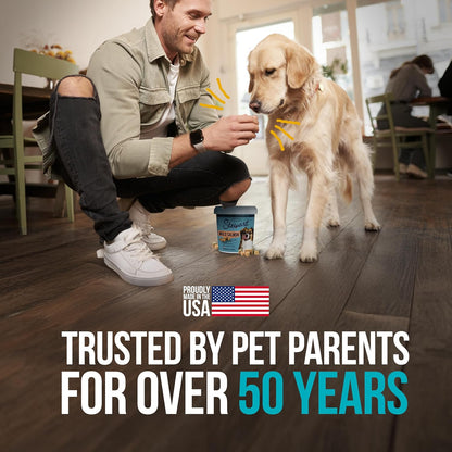 Stewart Wild Salmon Dog Treats, 9.5 oz Resealable Tub, Approx. 190 Pieces, Freeze Dried Raw 65% Protein, Single Ingredient, Training Treats or Meal Topper, Grain Free, Gluten Free