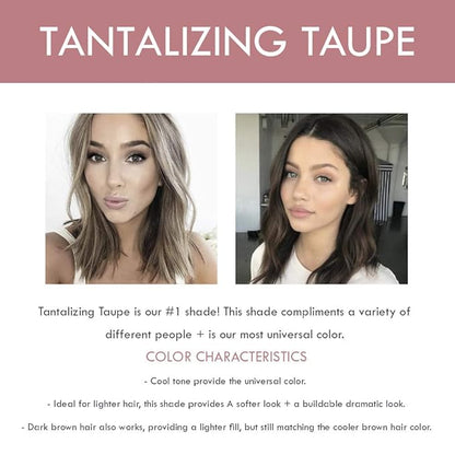 Chella Eyebrow Pencil - Tantalizing Taupe - Vegan, Gluten Free, Cruelty Free, Paraben Free, Long Wearing, Smooth Consistency