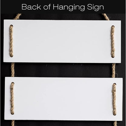 EXCELLO GLOBAL PRODUCTS Large Hanging Wall Sign: Rustic Wooden Decor (Stout, Pilsner, IPA, Porter, Lager, Brown Ale) Hanging Light Wood Wall Decoration (11.75" x 32")