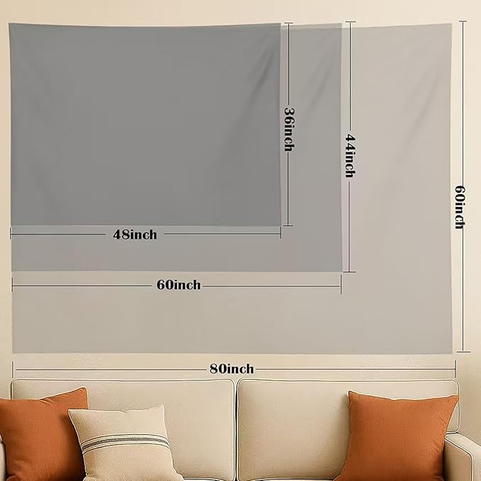 keowhsf Starry Night Mountain Lake Tapestry Black and White Tapestries Aesthetic Moon and Stars Wall Hanging Dark Nature Forest Tapestry for Bedroom Living Room Dorm Decor