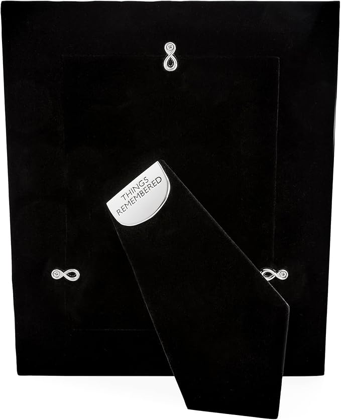 THINGS REMEMBERED Engraved Intertwined Heart 5" x 7" Picture Frame (Free Customization)