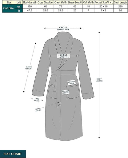 PAVILIA Mens Soft Robe | Warm Fleece Robes for Men, Soft Spa Bathrobe with Shawl Collar and Pockets