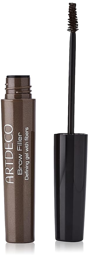 ARTDECO Brow Filler - Brown N03 - Make Brows Fuller & Thicker - Tinted Gel Shapes, Defines & Fixes in Place - Mini Brush for Easy Application - Eyebrow Gel - Eye Makeup - 0.24 Fl Oz