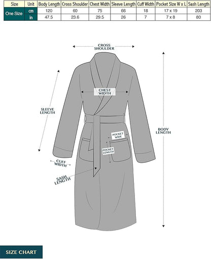 PAVILIA Mens Soft Robe | Warm Fleece Robes for Men, Soft Spa Bathrobe with Shawl Collar and Pockets