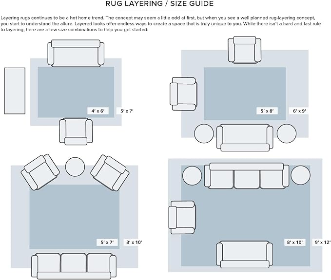 Nourison Positano Indoor/Outdoor Blue/Green 7' x 10' Area Rug, Easy Cleaning, Non Shedding, Bed Room, Living Room, Dining Room, Backyard, Deck, Patio (7x10)