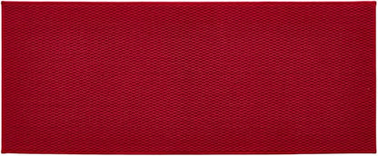 Bathroom Runner Rug, Long Bath Mat Washable Thin Quick Dry Low Pile Bathroom Runner Rugs 24 x 60 Non Slip, Red 24"x60"
