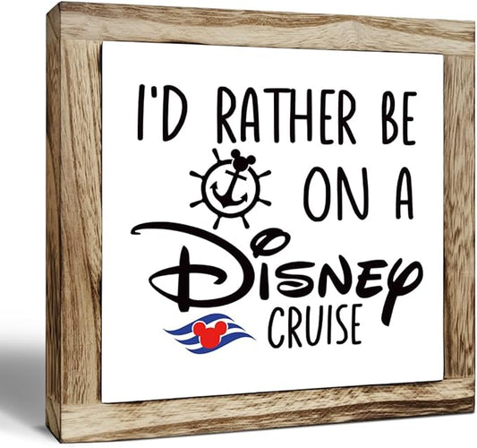 Rustic Wood Sign, Wooden Plaques Table Decor, Farmhouse Home Decorative, Inspired Decor for Office Cubicle, Small Wooden Box Sign, Office Decoration Art