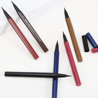 Boobeen Liquid Eyeliner Pen, Matte Eye Liner with Precision Tip, Long Lasting Eyeliner Pencil for Bold Eye Makeup, Glides on Smoothly