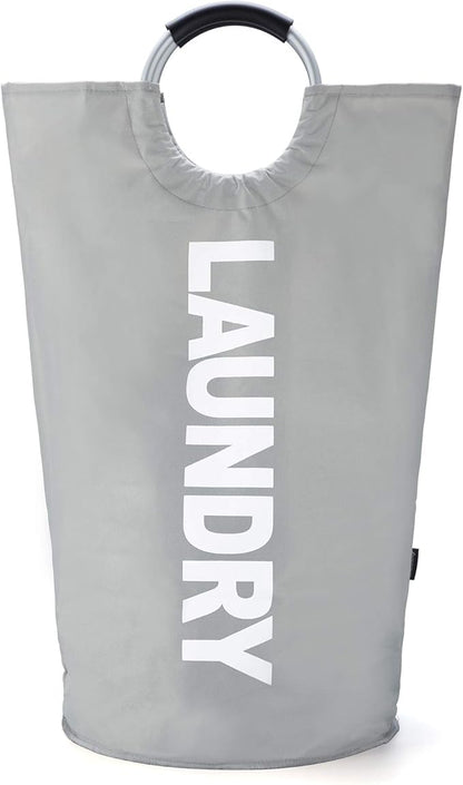 Caroeas 90L Laundry Basket (13 Colors), Waterproof Laundry Hamper, Laundry Bag with Padded Handles, Clothes Hamper, Collapsible Laundry Basket Easy Storage