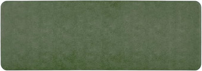 Bathroom Mat Quick Dry, Bathroom Rugs Non Slip Washable Thin Absorbent Bath Mat Fits Under Door Bathroom Floor Mat Perfect for Bath, Shower, or Sink 24"x70" Sage Green