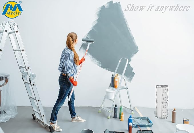 Decorative Metal Standing Toilet Tissue Holder for Bathroom/Powder Room, Compact Tissue Reserve for 3 Rolls of Toilet Paper Grey