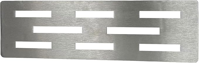 Shower Niche Shelf for 12 Inch Tile Prefab Niches, Fits 1/8 inch Grout Lines, Brushed 304 Stainless Steel