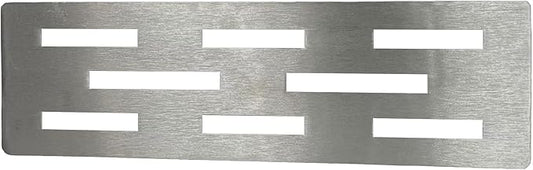 Shower Niche Shelf for 12 Inch Tile Prefab Niches, Fits 1/8 inch Grout Lines, Brushed 304 Stainless Steel