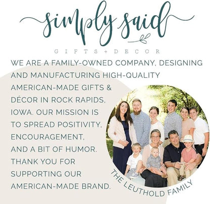 Simply Said, INC Perfect Pallets Petites No Shoes Sign - Lose The Shoes Please - 8 x 8 inch Wood Sign - Kindly Remove Your Shoes Sign - Made in USA - PET18388