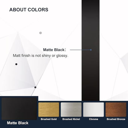 ANDY STAR Black Oblong Mirror, 32x40 Inch Black Oval Mirror for Bathroom with Stainless Steel Metal Frame, Wall Mouned for Bathroom, Living Room, Entryway