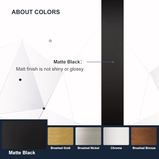 ANDY STAR Black Oval Mirrors for Bathroom, Large 24x36’’ Matte Black Metal Framed Oblong Wall Mirror, Modern Black Vanity Mirror in Stainless Steel Frame Wall Mount Horizontal or Vertical