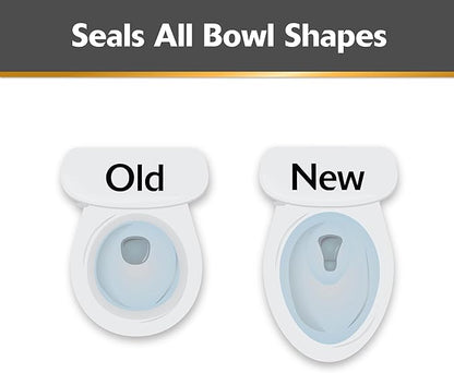 Korky BeehiveMAX Hideaway - Heavy Duty Toilet Plunger with Holder in Black - Drip Free Carry-Seals All Bowl Shapes – Powerful Clog Removal, 97-5B