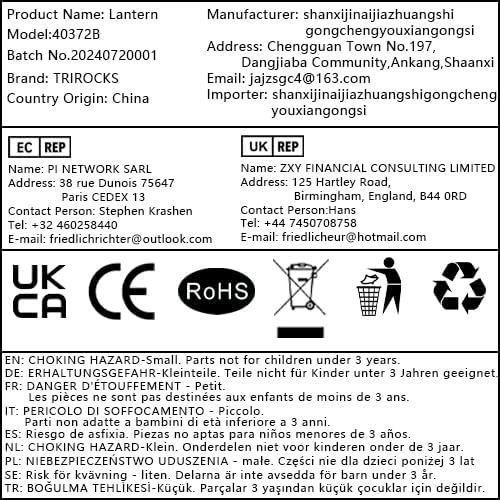 TRIROCKS Set of 2 Decorative Vintage Candle Lanterns 14.5"&20" H Farmhouse Outdoor Hanging Lanterns with Tempered Glass for Porch, Balcony, Patio, Home, Centerpieces, Indoor, Outdoor(Black)