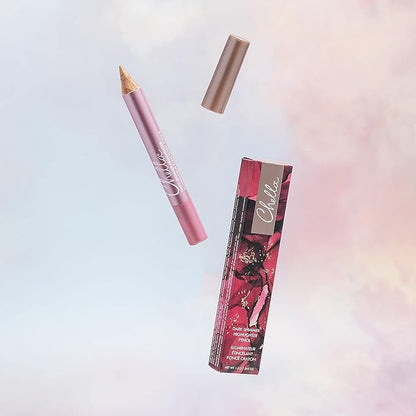 Chella Highlighter Makeup Pencil - Vegan, Cruelty Free, Paraben Free, Gluten Free - Use as a Highlighter, Concealer and Under Eye Liner (Dark Shimmer)