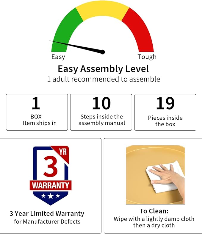 EKNITEY 2 Tier Side Table - Metal end Table Waterproof Small Sofa Coffee Side Tables Bedroom Indoor Outdoor with Removable Tray for Living Room Bedroom Balcony and Office