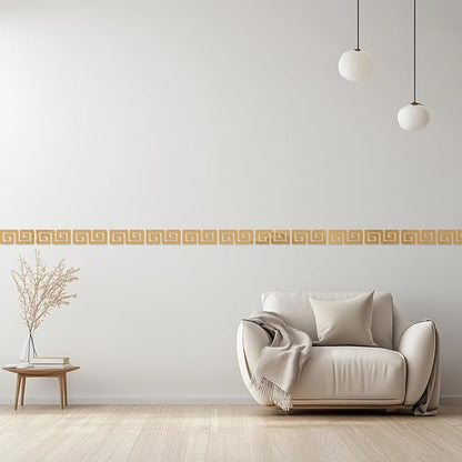 15 Pcs DIY Geometric Shape Acrylic Decorative Mirror Stickers Removable Adhesive Wall Mirror Décor for Living Room Home Background (Gold,3.15 * 7.87inches)