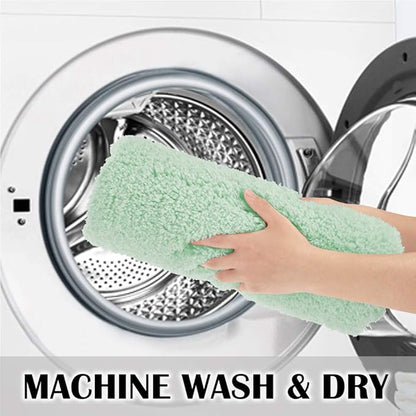 Suchtale Large Bathroom Rug - Extra Soft & Absorbent Shaggy Mat (24 x 40, Pale Green) Machine Washable Microfiber Non Slip Bath Mat