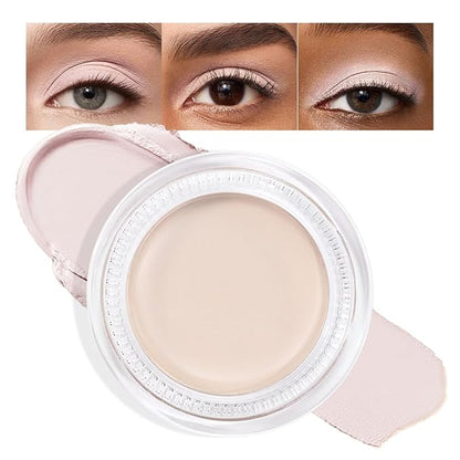 Single Cream Bright Nude Matte Eyeshadow Palette Makeup, Natural Single Mini Instant Holographic Eyeshadow For Older Women, Sombras Crema Para Ojos, Talc, Paraben & Cruelty Free, R01