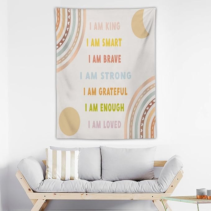 ICMOLYYENLO Boho Plant Aesthetic Tapestry, Abstract Medieval Arch Sun Home Aesthetic Wall Hanging For Bedroom Living Room Dormitory Tapestry 30x40 Inches