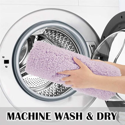 Suchtale Luxury High Pile Microfiber Bath Mat, 20 x 32, Lavender