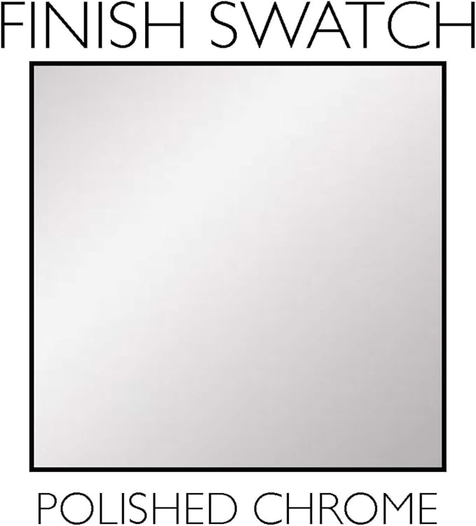 Design House Millbridge Towel Ring, Concealed Screws, Standard Wall Mount, Easy Installation, Polished Chrome, 6 in, 5.91 in L x 6.44 in W x 1.65 in H, Item 533091