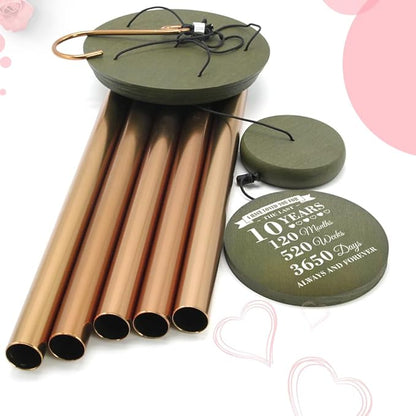 ASTARIN Personalized Wind Chimes for Anniversary, Customized Wedding, Anniversary Presents, Birthday Gifts for Loved One,Gifts for Couples, Gift for Wife, Gift for Her