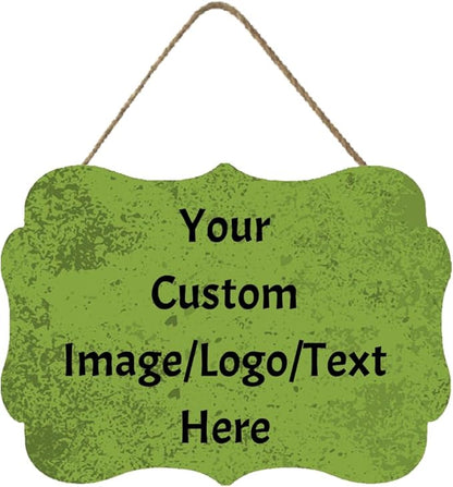 Personalized Custom Wooden Signs with Any Text Name for Home Door Man Cave Bar Family Farmhouse Decorative Home Kitchen Rustic Wall Decor