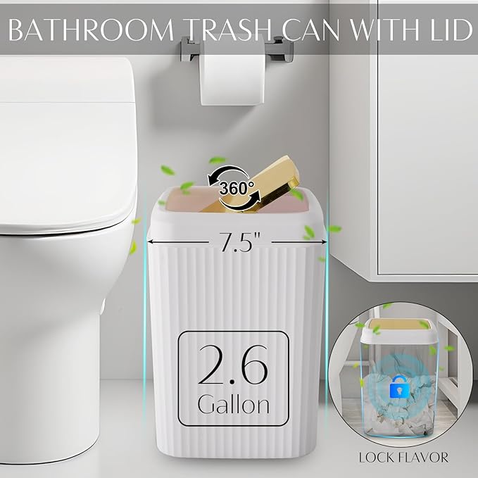 32PCS Bathroom Set Bathroom Sets with Shower Curtain and Rugs Gold Bathroom Accessories,Shower Curtain Set,Bathroom Rug Set with Bathroom Trash Can