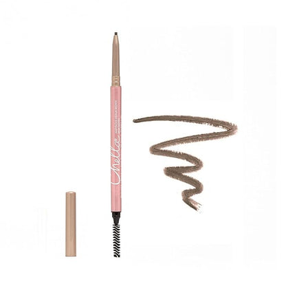 Chella Eyebrow Pencil - Vegan, Gluten Free, Cruelty Free, Paraben Free, Long Wearing, Smooth Consistency (Marvelous Medium Brown)
