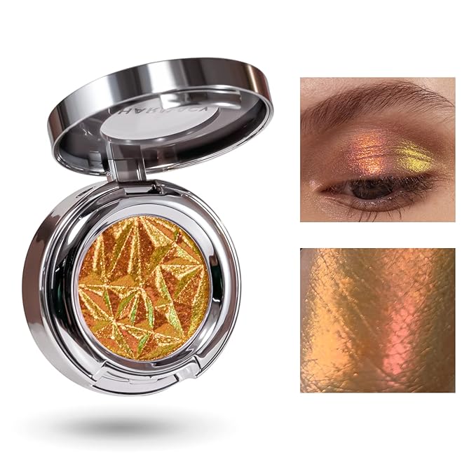 CHARMACY Multichrome Eyeshadow, Insane Shifters Chameleon Eyeshadow, Creates High-Impact, Metallic Eye Looks, 100% Vegan and Cruelty Free, 1.9g (#802)