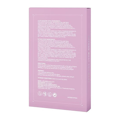 Classic 3PCS Neutral Eyeshadow Stick Makeup Set, Matte Cream Eye Shadow Eyeliner Brightener Pencil Crayon - I2