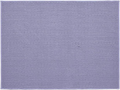 Bathroom Runner Rugs - Non Slip, Washable, Super Absorbent Chenille Bath Rug, Lavender 24"x70"