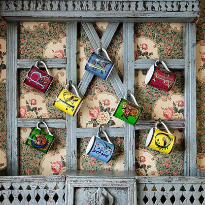 Spode Kit Kemp 12oz Mug, S Initial - Fine China Coffee Cup with Floral Alphabet Design, Custom Letter Mug for Unique Gift Giving - Personalized Kitchen Drinkware, Dishwasher Safe & Stylish