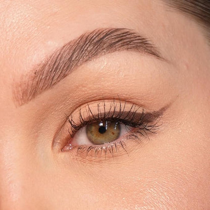 Waterproof Eyeliner Pencil - Vegan Hypoallergenic for Sensitive Eyes - Smudge Proof Gel Makeup (Brown)