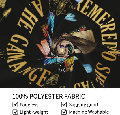 Bapcoku She Remembered Who She Was And The Game Changed Positive Quotes Tapestry Inspirational Gift Wall Decor for Bedroom,Uplifting Encouragement Gifts Butterfly Gifts for Women Teens Girls 60x50in