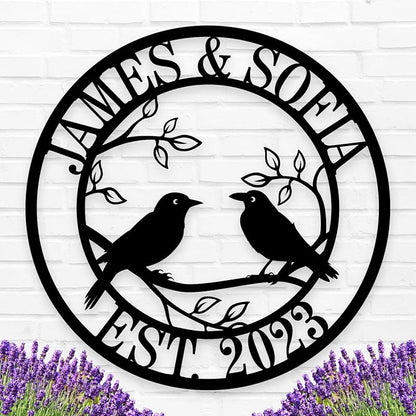 Personalized Anniversary Wedding Gifts for Couple | Wedding Gifts for Couples 2025 | Couples Gift for Her | Anniversary Wedding Date Sign